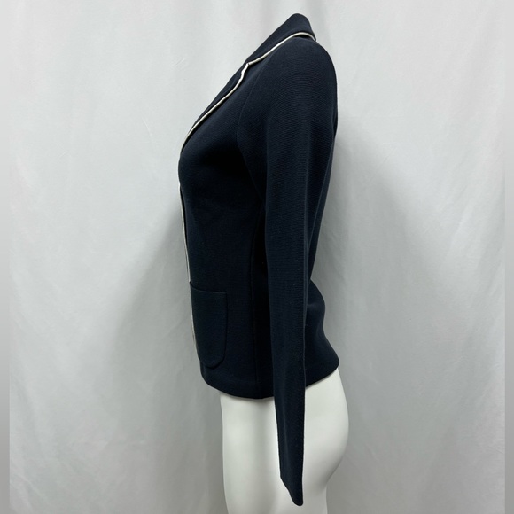NWT Banana Republic Deep Navy Blue Blazer, Size Small - Picture 3 of 4